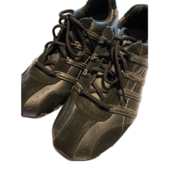 Skechers Women's Originals Bikers Size 10 Black Like New - Picture 2 of 6